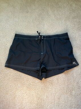 ZeroXposur Women’s Black Board Shorts w/ Brief Lining - Size XXL - Stretch